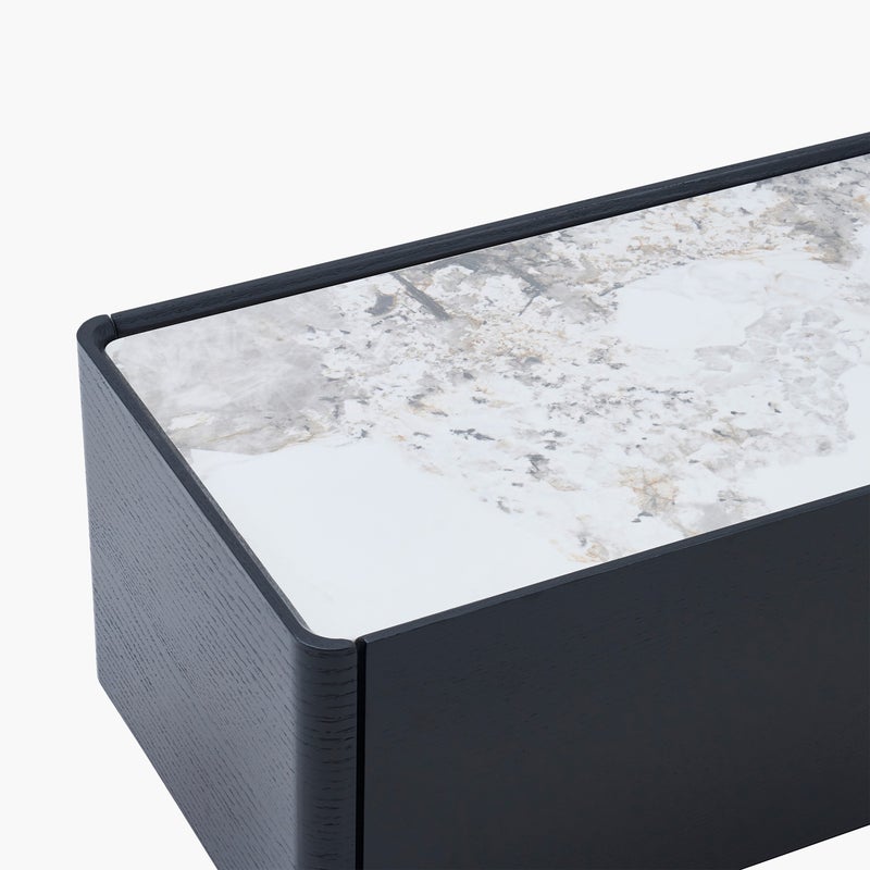 Home Box Estrella TV Unit with Sintered Stone Top for TVs - Image 3